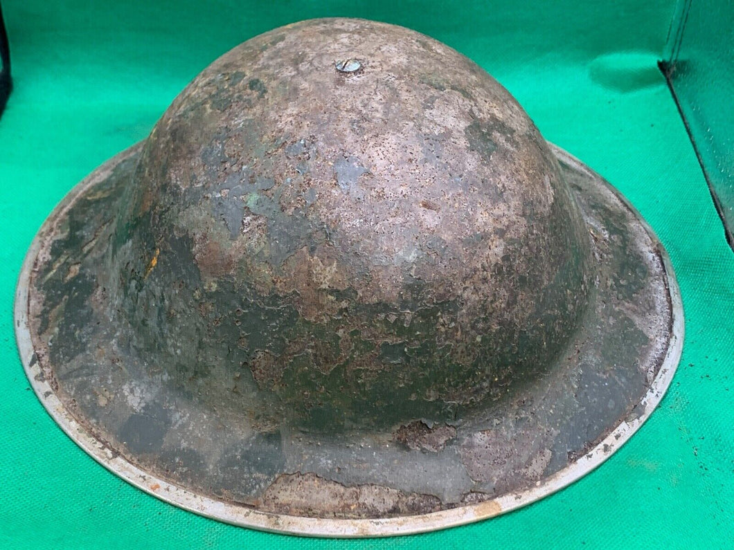 Genuine WW2 British / South African Army Brodie Helmet