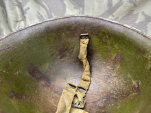 Load image into Gallery viewer, Original WW2 Canadian / British Army Mk3 High Rivet Turtle Helmet
