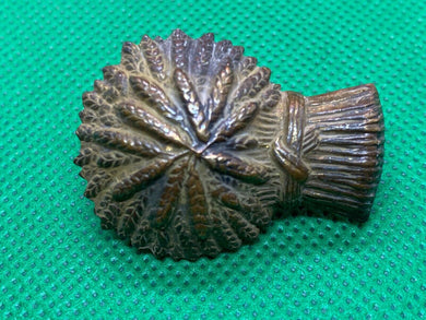 Original British Army WW1 Lothians and Border Horse Regiment Cap Badge - The Militaria Shop