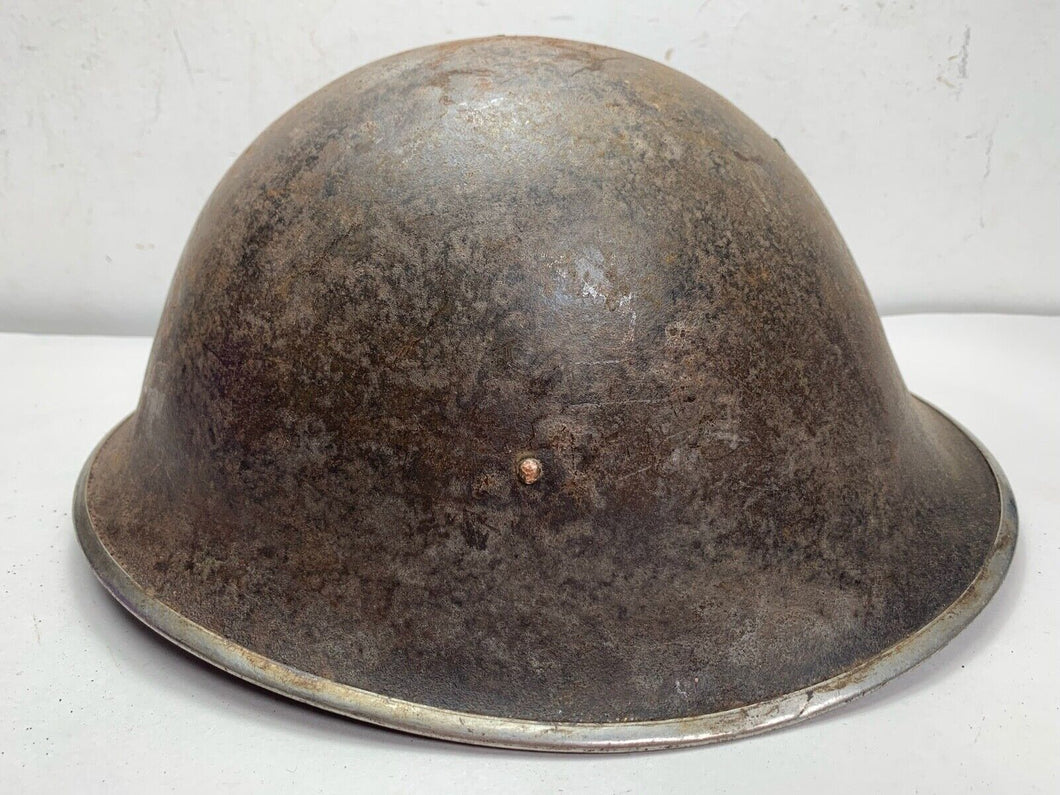 Originaler Mk3 Turtle-Helm der britischen/kanadischen Armee aus dem 2. Weltkrieg 