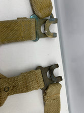 Charger l&#39;image dans la galerie, Original WW2 British Army 37 Pattern L Straps Pair - Wartime Dated
