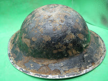 Load image into Gallery viewer, Original WW2 South African Army Mk2 Brodie Helmet - British Style Combat Helmet - The Militaria Shop
