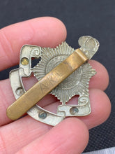 Load image into Gallery viewer, Original WW2 British Army Royal Sussex Regiment Brass Cap Badge
