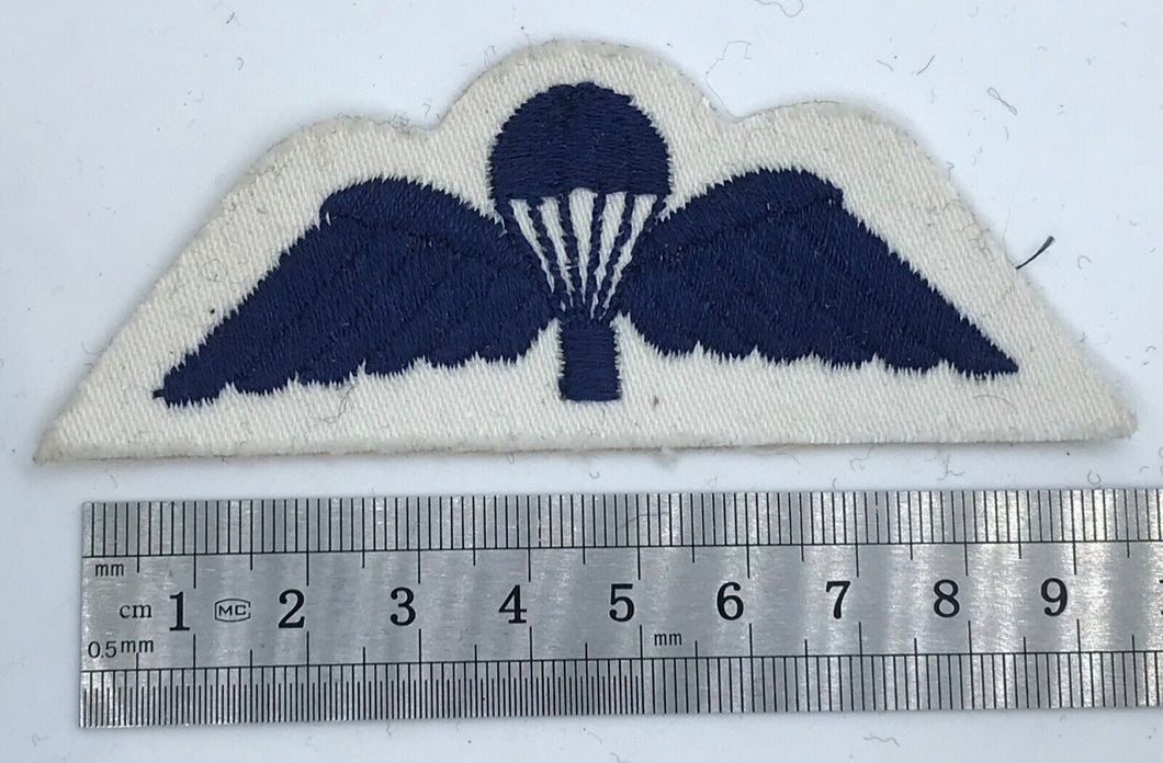 Royal Navy summer uniform raw edge paratroopers jump wing badge -- B15
