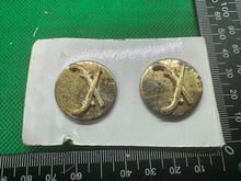 Load image into Gallery viewer, Genuine US Army Collar Disc Badges Pair - Military Police
