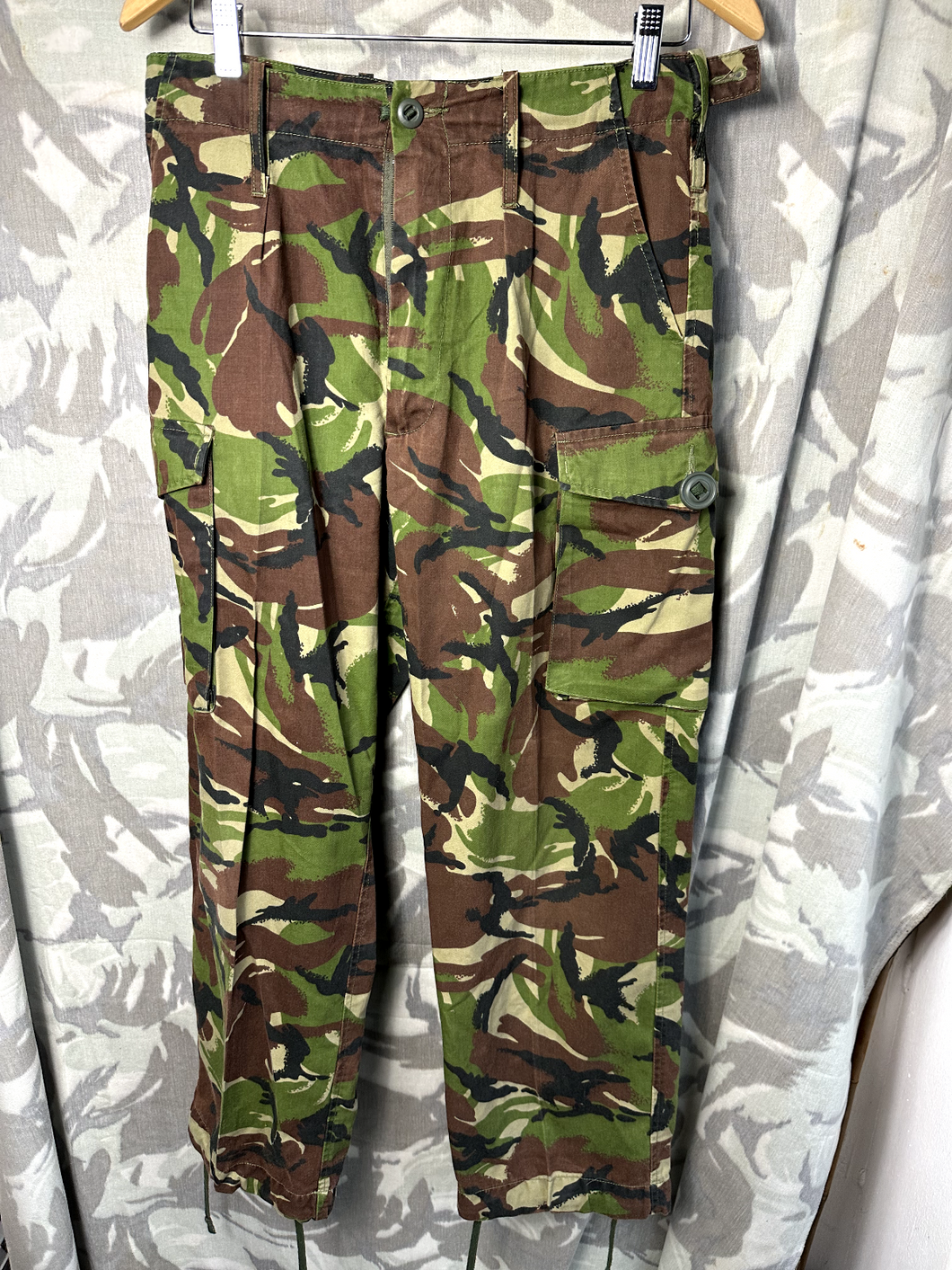 Genuine British Army DPM Camouflaged Combat Trousers - 75/80/96