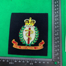 Load image into Gallery viewer, British Army Royal Army Medical Corps Embroidered Blazer Badge
