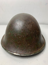 Load image into Gallery viewer, Mk3 Canadian / British Army Original WW2 Turtle Helmet High Rivet
