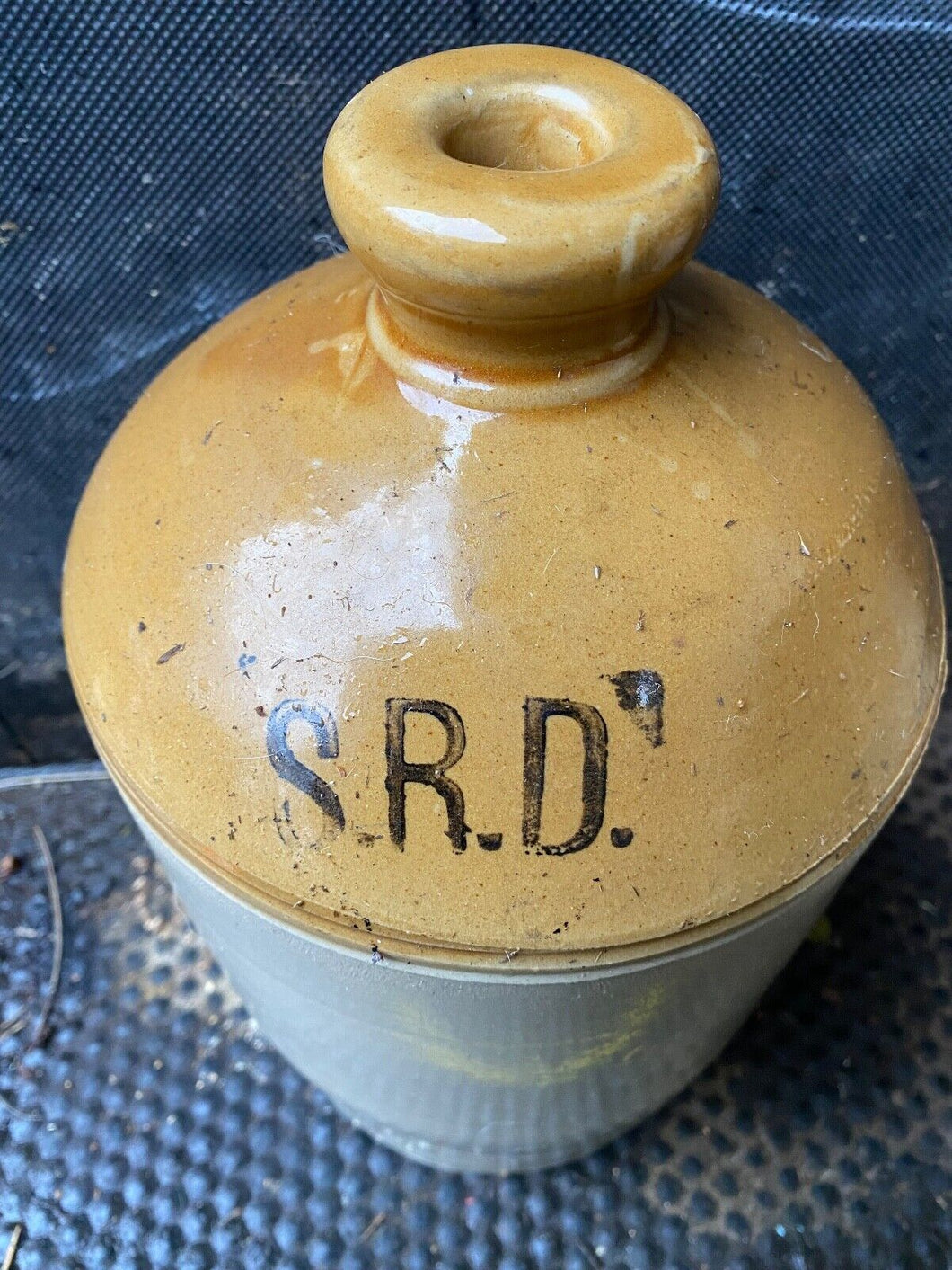 Original WW1 SRD Jar Rum Jar - British Army Issue - 