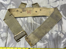 Load image into Gallery viewer, Original WW1 British Army 08 Pattern Webbing Belt 42&quot; Waist - The Militaria Shop
