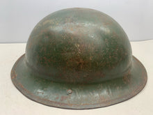 Charger l&#39;image dans la galerie, Original WW1 WW2 British Army Mk1* Combat Helmet Shell
