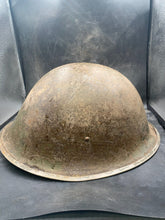 Load image into Gallery viewer, Original WW2 Canadian / British Army Mk3 High Rivet Turtle Helmet
