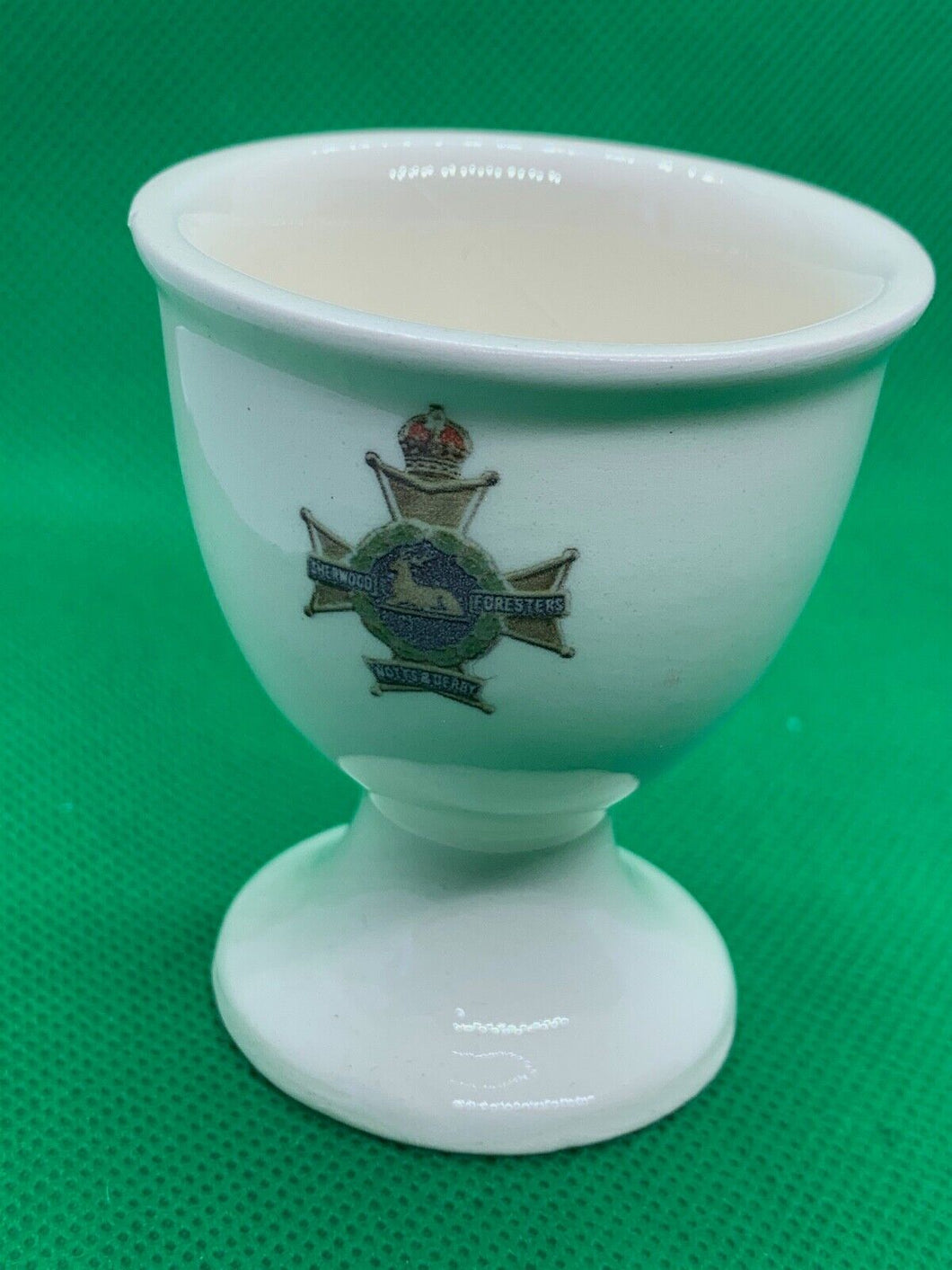 Badges of Empire Collectors Series Egg Cup - Sherwood Foresters - No 205