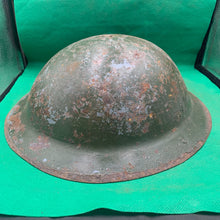 Load image into Gallery viewer, Original WW1 / WW2 British Army Mk1* Combat Helmet

