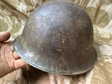 Load image into Gallery viewer, WW2 Mk3 High Rivet Turtle - British / Canadian Army Helmet - Nice Original
