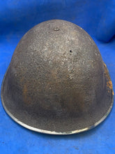 Load image into Gallery viewer, Original WW2 British Army / Canadian Army Mk3 Turtle Combat Helmet
