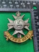 Load image into Gallery viewer, British Army - Notts &amp; Derby Regiment Cap Badge
