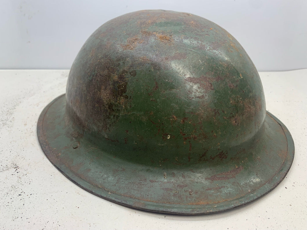 Original WW1 WW2 British Army Mk1* Combat Helmet Shell