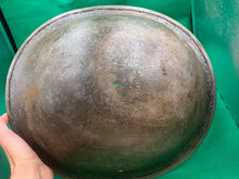 Load image into Gallery viewer, Original WW2 British Army / Canadian Army Mk3 Turtle Combat Helmet
