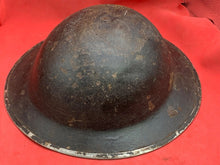 Load image into Gallery viewer, Original WW2 Combat Helmet - British / South African Army Mk2 Brodie Helmet
