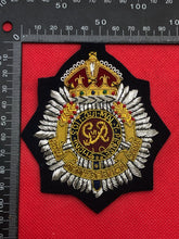 Load image into Gallery viewer, British Army Bullion Embroidered Blazer Badge - Royal Army Service Corps RASC
