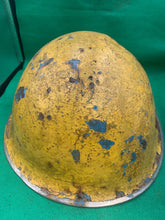 Load image into Gallery viewer, Original WW2 British Army / Canadian Army Mk3 Turtle Combat Helmet
