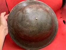 Load image into Gallery viewer, Original WW2 Combat Helmet - British / South African Army Mk2 Brodie Helmet
