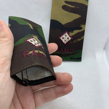 Load image into Gallery viewer, RAMC Army Medical Corps Rank Slides / Epaulette Pair Genuine British Army - NEW
