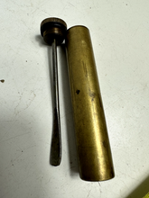 Load image into Gallery viewer, Original WW1 WW2 British Army SMLE Lee Enfield Oil Bottle
