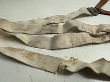 Load image into Gallery viewer, Original WW2 British Army / RAF Trouser Suspenders - Well Worn Example
