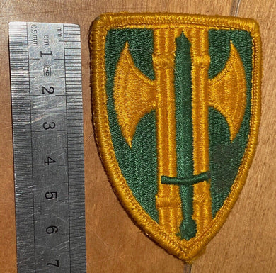 Current made US Army Divisional shoulder patch / badge. Post WW2 manufacture. - The Militaria Shop