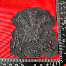 Load image into Gallery viewer, British Army 10th Royal Hussars Regiment Embroidered Blazer Badge
