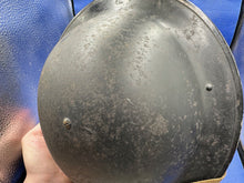 Lade das Bild in den Galerie-Viewer, Original WW2 British Home Front Civil Defence ARP Warden Helmet - Complete
