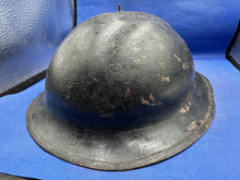 Load image into Gallery viewer, Original British Army Mk1* Brodie Helmet &amp; Liner - WW1 / WW2 Combat Helmet
