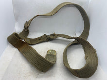 Charger l&#39;image dans la galerie, Original US Army WW2 era M1 Carbine Canvass Rifle Sling - Used Worn Condition
