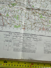 Load image into Gallery viewer, Original British Army OS Map of England - War Office - Bury St Edmunds
