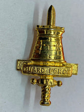 Charger l&#39;image dans la galerie, Original Rhodesian Army Guard Force Cap Badge - Former Rhodesia TA circa 1970&#39;s
