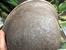 Charger l&#39;image dans la galerie, Genuine British / Canadian Army Mark 3 Turtle Helmet - Original WW2 Helmet
