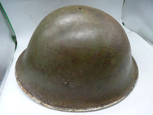 Lade das Bild in den Galerie-Viewer, Original WW2 Mk3 Combat Helmet - British / Canadian D-Day Pattern - The Militaria Shop
