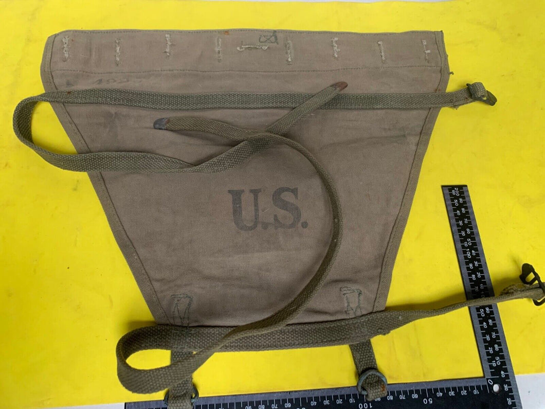 Original WW2 US Army M1928 Haversack Pack Tail - 1944 datiert