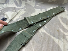 Load image into Gallery viewer, Original WW2 British Army 44 Pattern Soldiers Belt - 36&quot; Waist
