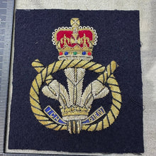 Load image into Gallery viewer, British Army Bullion Embroidered Blazer Badge - Staffordshire Regiment
