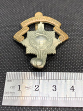 Load image into Gallery viewer, Original WW2 British Army Royal Sussex Regiment Brass Cap Badge
