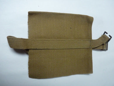 Original WW2 British Army Soldiers Water Bottle Carrier Harness - Dated 1942 - The Militaria Shop