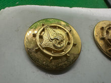 Load image into Gallery viewer, Genuine US Army Collar Disc Badges Pair - Transportation Corps
