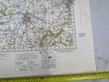 Charger l&#39;image dans la galerie, Original WW2 British Army OS Map of England - War Office - Gloucester &amp; Forest
