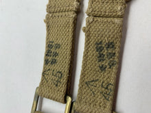 Charger l&#39;image dans la galerie, Original WW2 British Army 37 Pattern Brace Adaptors - 1945 Dated
