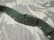 Load image into Gallery viewer, Original WW2 British Army 44 Pattern Soldiers Belt - 36&quot; Waist
