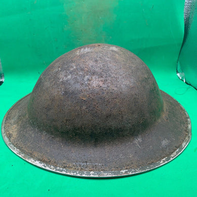 Original WW2 South African Army Mk2 Brodie Helmet - British Style Combat Helmet - The Militaria Shop