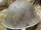 Original WW2 Onwards British Army Mk4 Turtle Helmet - The Militaria Shop